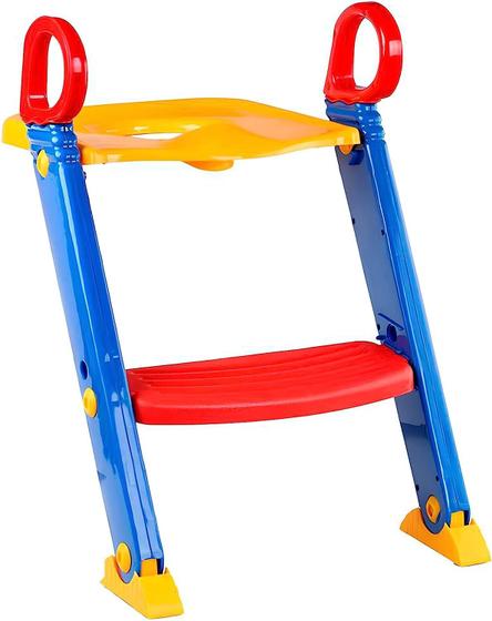 Imagem de Assento Redutor Troninho Infantil Multmaxx com Escada Colorido