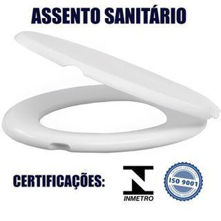 Assento Sanitário Almofadado Branco Preto Para Vaso é boa?