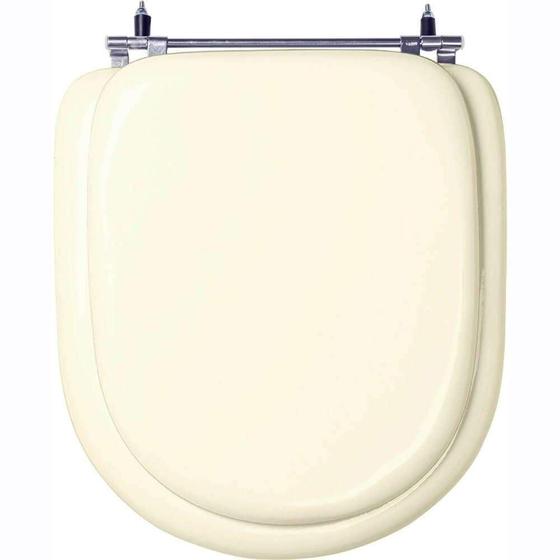 Assento Sanitario Almofadado Calypso Bege Claro (Biscuit) para vaso Incepa Menor preço em Assento Sanitario Almofadado Calypso Bege Claro (Biscuit) para vaso Incepa