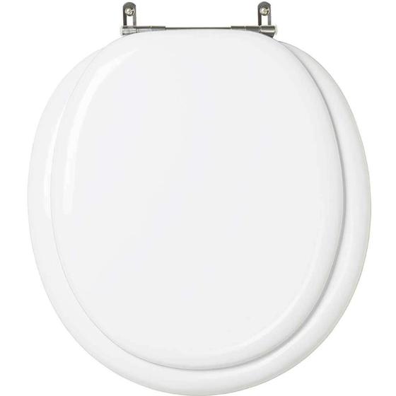 Imagem de Assento Sanitário Almofadado Fiori Branco para vaso Fiori