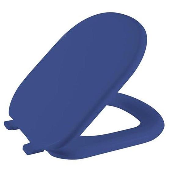 Assento Sanitário Almofadado Icasa Sabatini Azul Astra Menor preço em Assento Sanitário Almofadado Icasa Sabatini Azul Astra