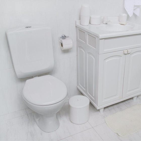 Imagem de Assento Sanitário Almofadado Oval Astra Branco