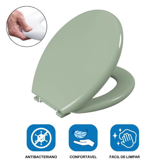 Assento Sanitário Almofadado Oval Astra TPK/AS Menor preço em Assento Sanitário Almofadado Oval Astra TPK/AS