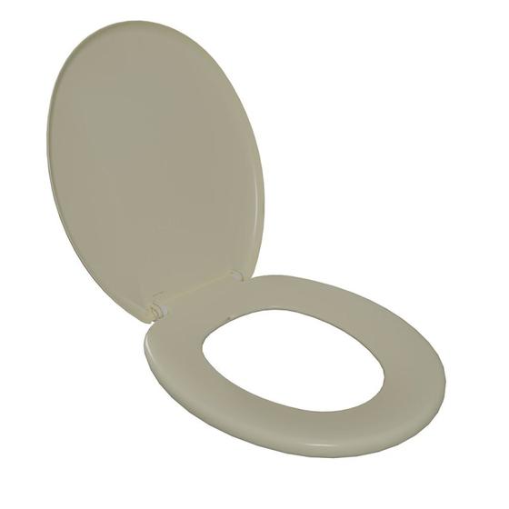 Assento Sanitário Almofadado Slim Astra Bege Claro Menor preço em Assento Sanitário Almofadado Slim Astra Bege Claro