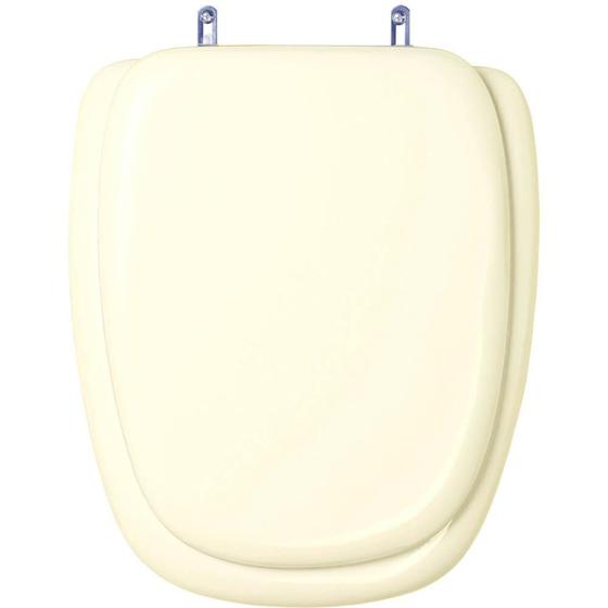 Assento Sanitário Almofadado Versato Pergamon (Bege Claro) para vaso Celite Menor preço em Assento Sanitário Almofadado Versato Pergamon (Bege Claro) para vaso Celite