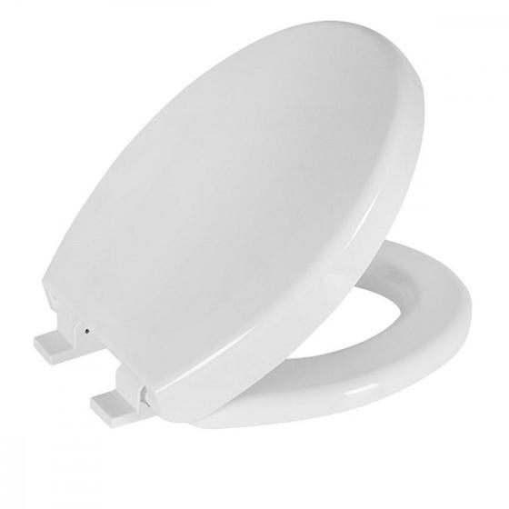 Imagem de Assento Sanitario Astra Soft Close Oval Branco Tov