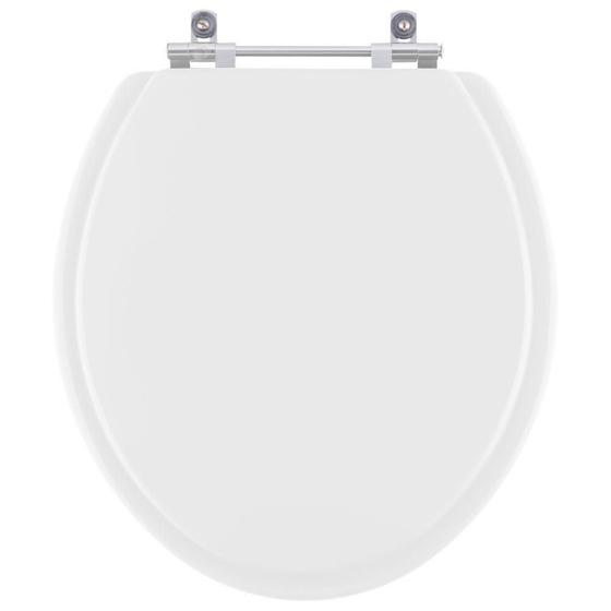 Assento Sanitário Convencional Oval Universal Branco para vasos Deca, Incepa, Celite, Icasa, Fiori Menor preço em Assento Sanitário Convencional Oval Universal Branco para vasos Deca, Incepa, Celite, Icasa, Fiori