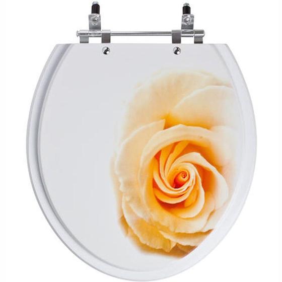 Assento Sanitário Decorado Flor Izy para Vaso Deca Menor preço em Assento Sanitário Decorado Flor Izy para Vaso Deca