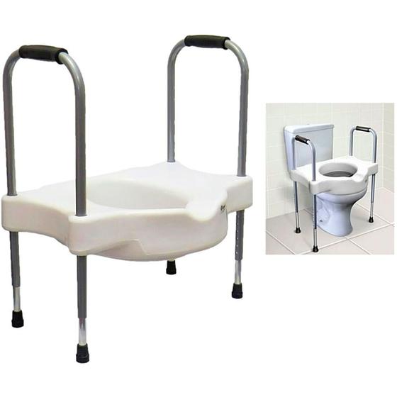Assento Sanitário Elevado com Alças Reguláveis Sit V - unidade é boa?