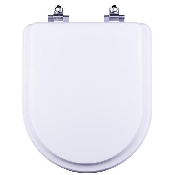 Assento Sanitário Fechamento Lento Carrara Branco para Louça Deca Menor preço em Assento Sanitário Fechamento Lento Carrara Branco para Louça Deca