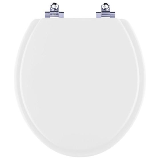 Imagem de Assento Sanitário Fechamento Lento Gardenia Branco para vaso Mari