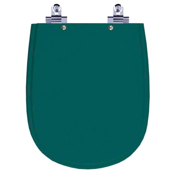 Imagem de Assento Sanitário Laqueado Soft Close Paris Verde Amazonia (Verde Escuro) para vaso Ideal Standard
