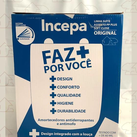 Imagem de Assento Sanitário Original Suíte Soft Close Incepa