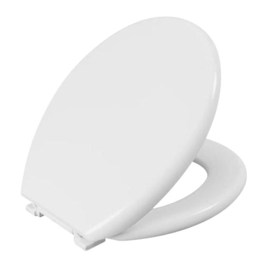 Assento Sanitário Oval Almofadado Astra Branco Menor preço em Assento Sanitário Oval Almofadado Astra Branco