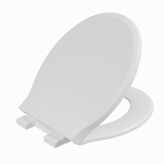 Imagem de Assento Sanitário Oval com Soft Close Branco - Astra