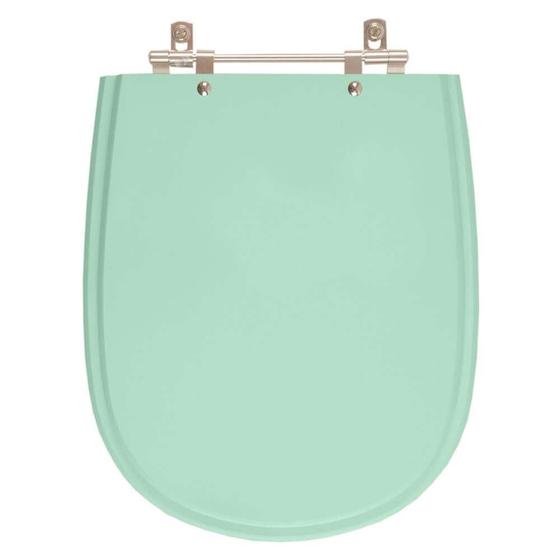 Assento Sanitário Paris Verde Claro para vaso Ideal Standard Menor preço em Assento Sanitário Paris Verde Claro para vaso Ideal Standard