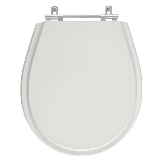 Imagem de Assento Sanitario Poliester Avalon Silver (Cinza Claro) para Vaso Ideal Standard