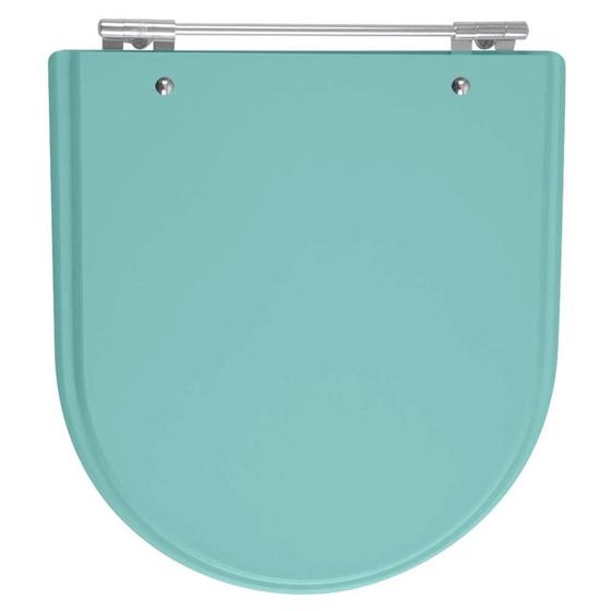 Assento Sanitário Poliéster Calypso Verde Jade para vaso Incepa Menor preço em Assento Sanitário Poliéster Calypso Verde Jade para vaso Incepa