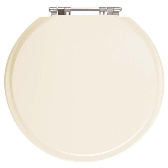 Assento Sanitário Poliéster Futura Marfim (Bege Claro) para Vaso Hervy Menor preço em Assento Sanitário Poliéster Futura Marfim (Bege Claro) para Vaso Hervy