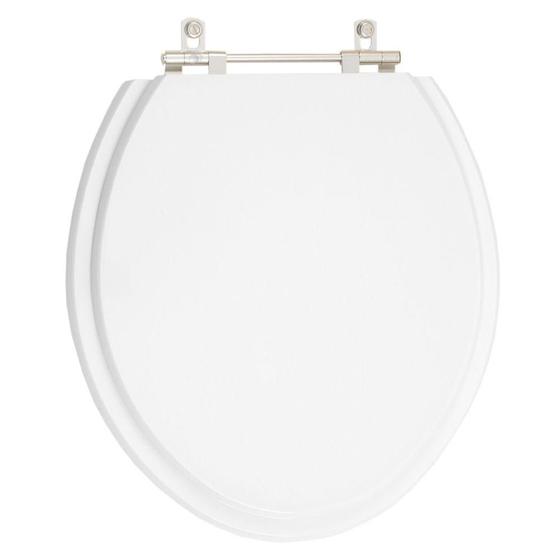 Assento Sanitário Poliéster Lirio Branco para vaso Celite Menor preço em Assento Sanitário Poliéster Lirio Branco para vaso Celite