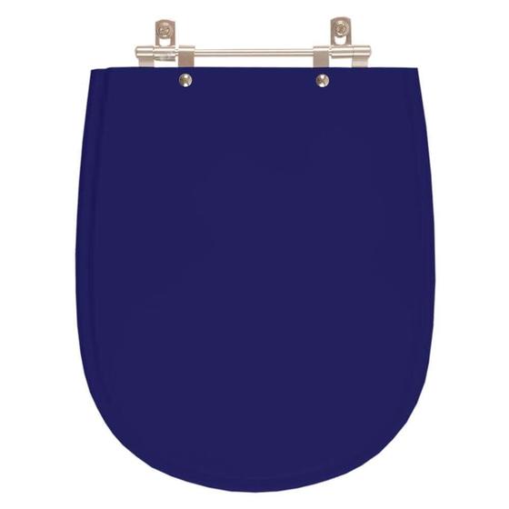 Assento Sanitário Poliéster Paris Azul Cobalto para vaso Ideal Standard Menor preço em Assento Sanitário Poliéster Paris Azul Cobalto para vaso Ideal Standard