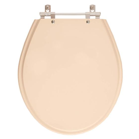 Assento Sanitário Poliéster Ravena Rosa Floral para bacia Deca Menor preço em Assento Sanitário Poliéster Ravena Rosa Floral para bacia Deca