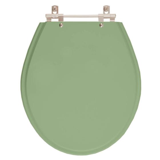 Assento Sanitário Ravena Verde Malva para bacia Deca Menor preço em Assento Sanitário Ravena Verde Malva para bacia Deca