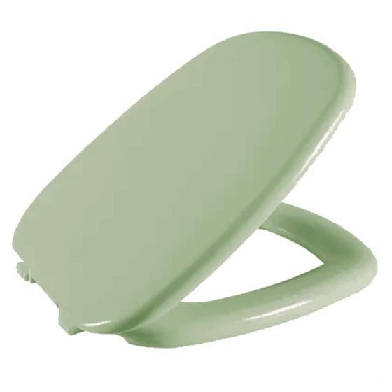 Assento Sanitário Stylus Verde Água Tampa para Vaso Celite Almofadado Menor preço em Assento Sanitário Stylus Verde Água Tampa para Vaso Celite Almofadado