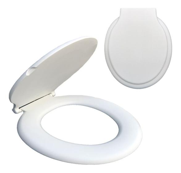 Assento Sanitário Tampa Para Vaso Deca Icasa Logasa Econômica Universal Oval Menor preço em Assento Sanitário Tampa Para Vaso Deca Icasa Logasa Econômica Universal Oval