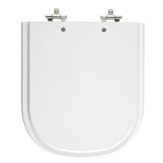Assento Sanitário Vogue Plus Branco Tampa para Vaso Deca em Madeira Laqueada Menor preço em Assento Sanitário Vogue Plus Branco Tampa para Vaso Deca em Madeira Laqueada