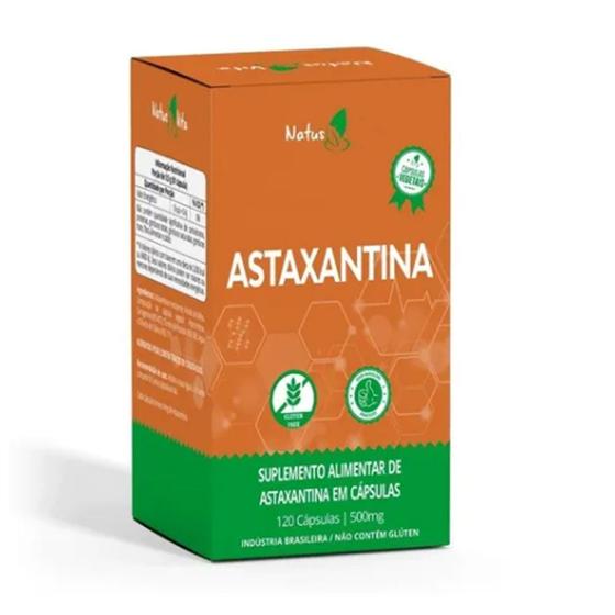Astaxantina 120 Cápsulas 500mg Natus Betacaroteno Magazine Luiza