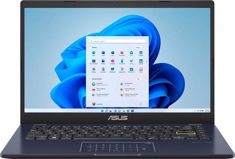 Notebook - Asus E410ma-212 Celeron N4020 1.10ghz 4gb 64gb Ssd Intel Hd Graphics Windows 10 Home 14" Polegadas