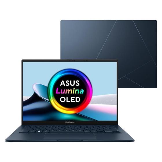 Imagem de Asus Zenbook 14 Oled Ultra 9 185H 16Gb 1Tb Ssd Wd 11 Home