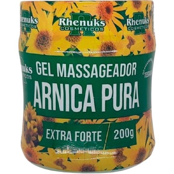 Imagem de Atacado 6 Gel Massageador Arnica Pura 200G 6 Pomada Cascavel