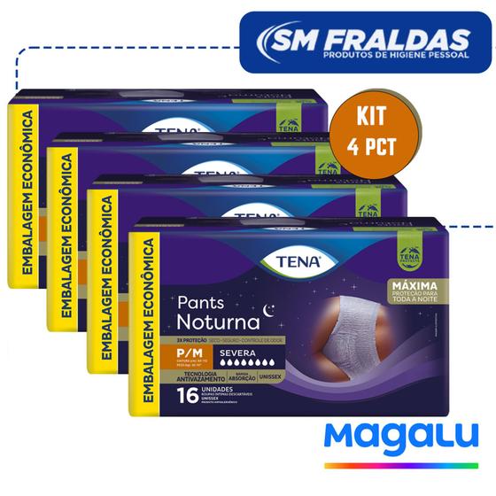 Atacado de Fralda Geriatrica Roupa Intima Pants Noturna P-M/16 Com 64 Unidades- 4 Pacotes Menor preço em Atacado de Fralda Geriatrica Roupa Intima Pants Noturna P-M/16 Com 64 Unidades- 4 Pacotes