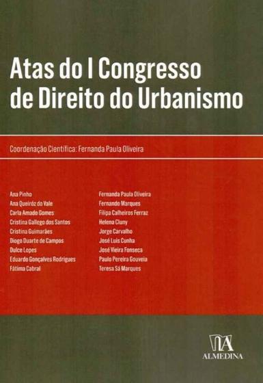 Imagem de Atas do I Congresso de Direito do Urbanismo - 01Ed/19 - ALMEDINA