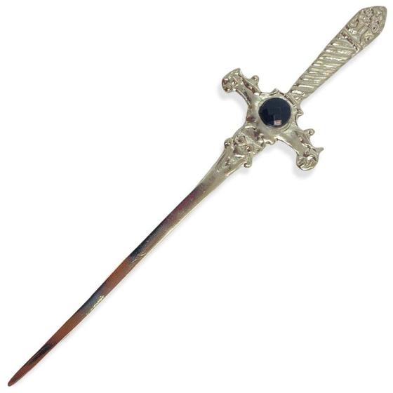 Imagem de Athame Cigana Metal Prata Brilhante 15 cm - Selecione a Cor