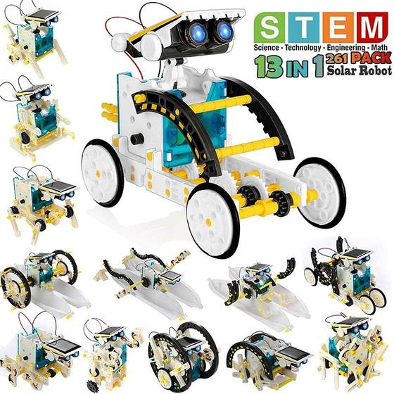 Imagem de ATION STEM 13-em-1 DIY Solar Robot Toys Edição Atualizada (Sui