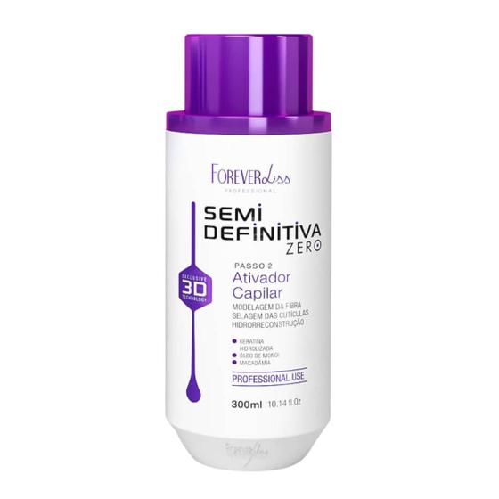 Imagem de Ativador Capilar Escova Semi Definitivo Forever Liss 300ml