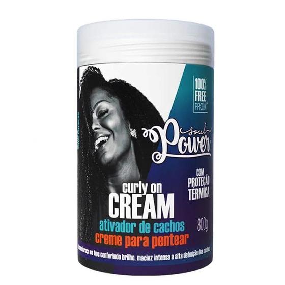 Imagem de Ativador De Cachos Curly On Cream 800g - Soul Power