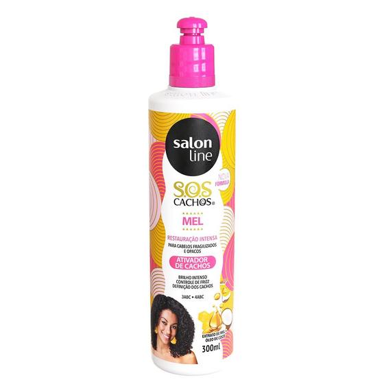 Imagem de Ativador De Cachos S.o.s Intensos 300ml - Salon Line