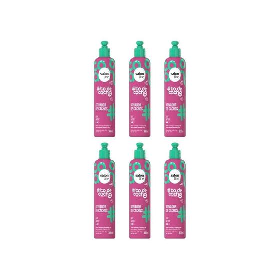 Imagem de Ativador De Cachos Salon Line 300Ml Todecacho Day After- 6Un