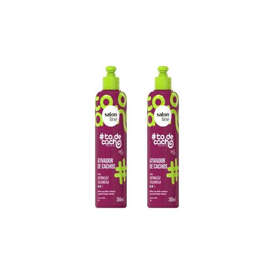 Imagem de Ativador De Cachos Salon Line 300Ml Todecacho Def Volum- 2Un