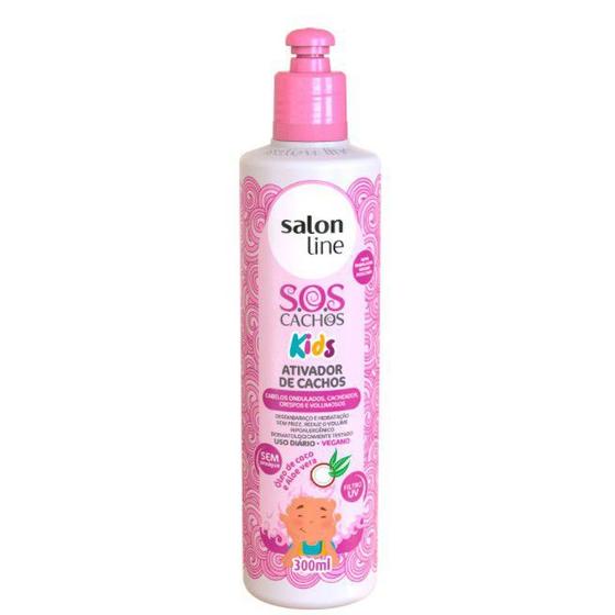 Imagem de Ativador de Cachos Salon Line Kids Molinhas todecachos 300ml