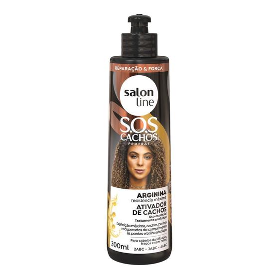 Imagem de Ativador De Cachos Salon Line S.O.S Reconstrução Arginina 300ml