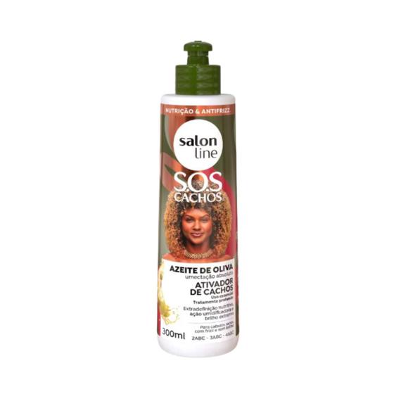 Imagem de Ativador de Cachos Salon Line SOS Cachos Azeite de Oliva 300ml