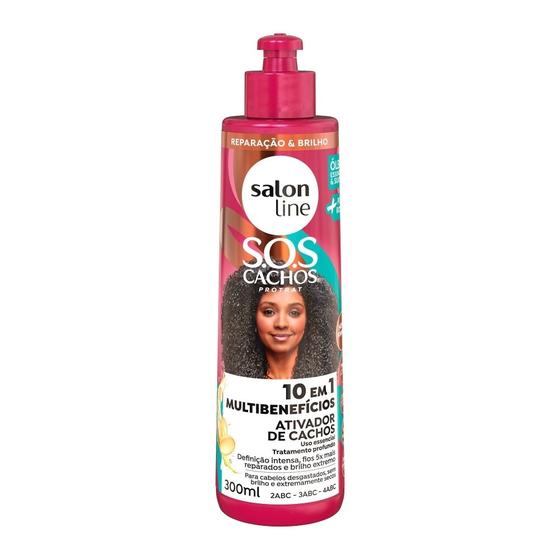 Imagem de Ativador de Cachos SOS Cachos + Poderosos Salon Line 300ml