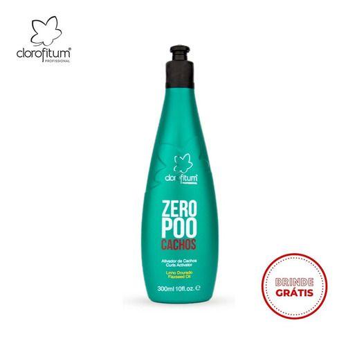 Imagem de Ativador De Cachos Zero Poo 300ml Clorofitum