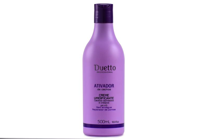 Ativador Umidificador de Cachos Duetto 500ml Menor preço em Ativador Umidificador de Cachos Duetto 500ml