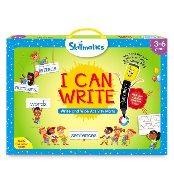 Imagem de Atividades de aprendizagem pré-escolar Skillmatics I Can Write Kids 3-6